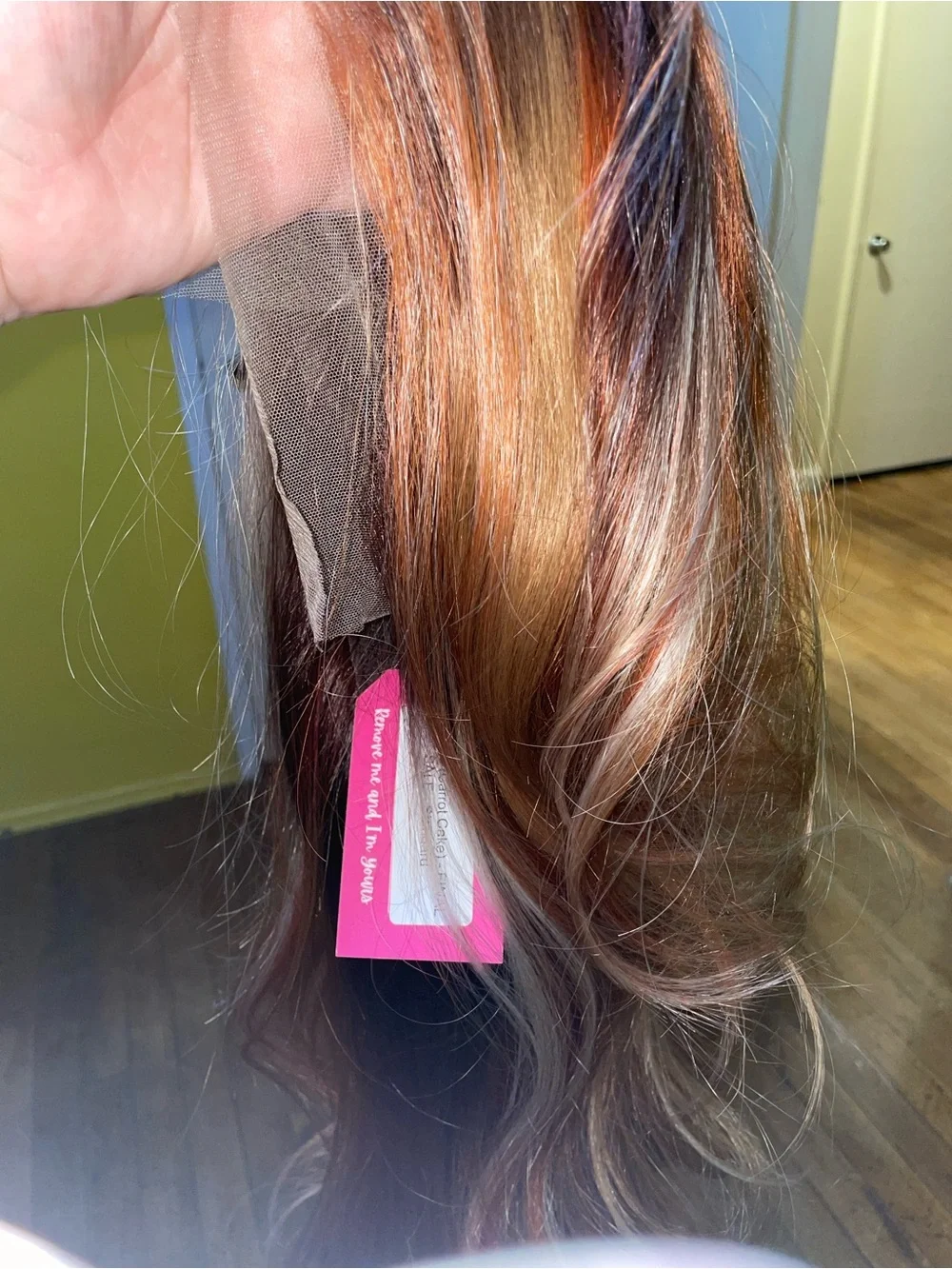 🥕 Chelsey Smith Crowns Vanessa Carrot Cake Copper Blonde Women's Wig